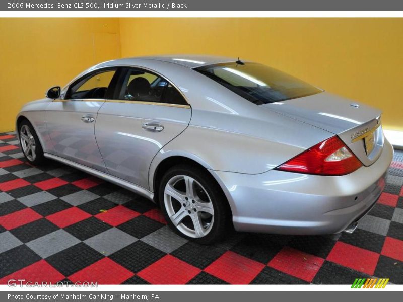 Iridium Silver Metallic / Black 2006 Mercedes-Benz CLS 500