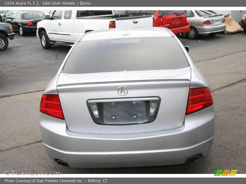 Satin Silver Metallic / Ebony 2004 Acura TL 3.2