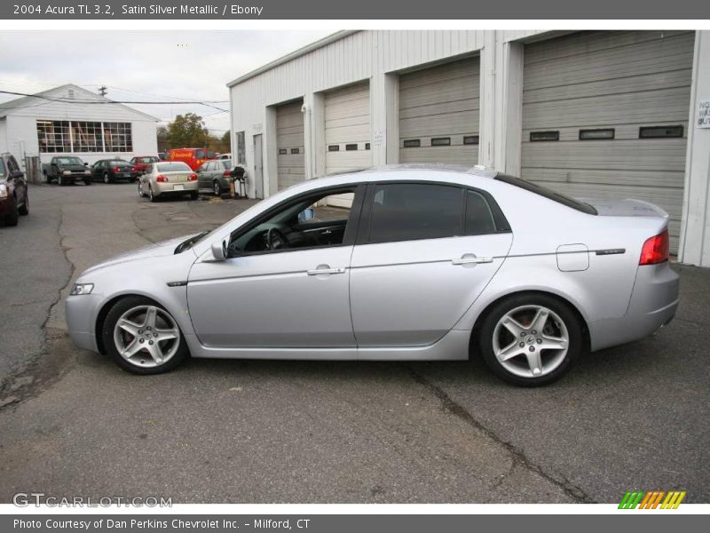 Satin Silver Metallic / Ebony 2004 Acura TL 3.2