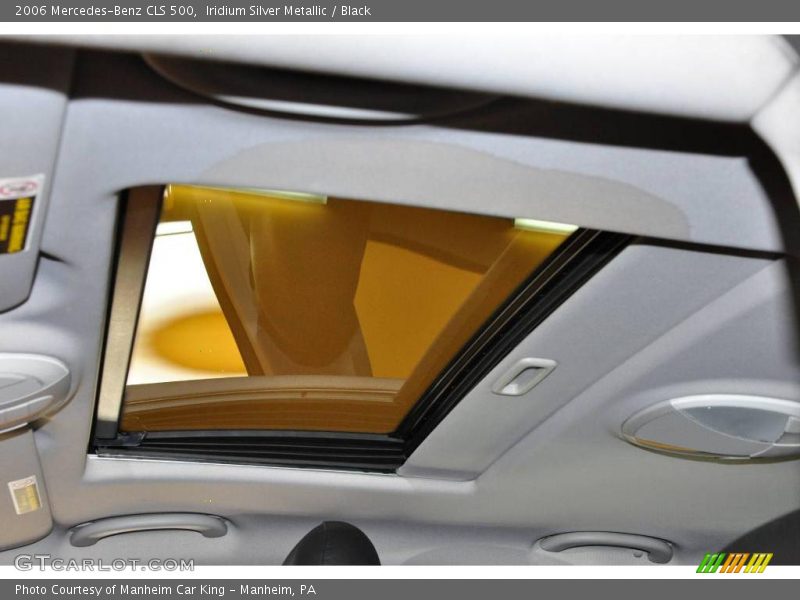 Iridium Silver Metallic / Black 2006 Mercedes-Benz CLS 500