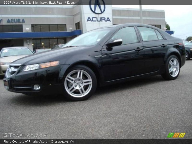 Nighthawk Black Pearl / Ebony 2007 Acura TL 3.2