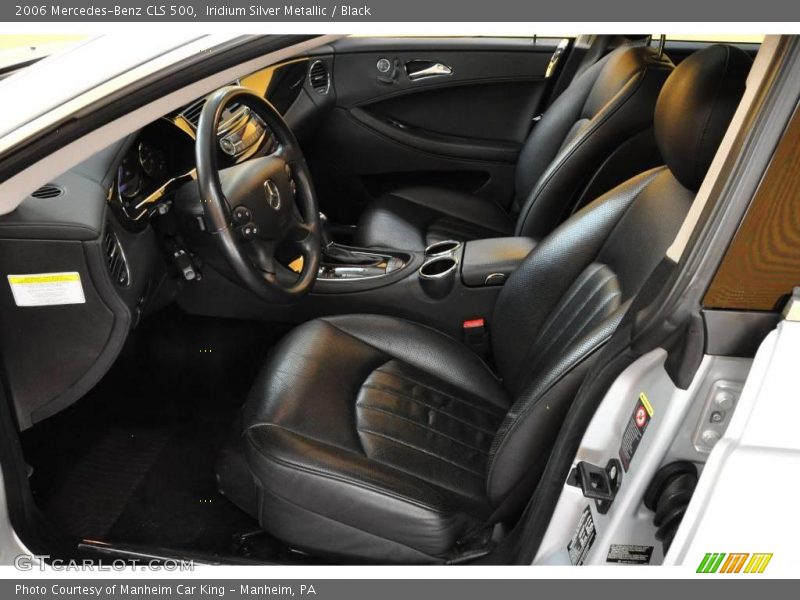 Iridium Silver Metallic / Black 2006 Mercedes-Benz CLS 500