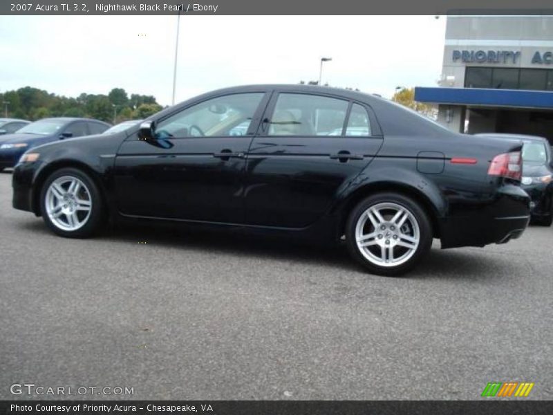 Nighthawk Black Pearl / Ebony 2007 Acura TL 3.2