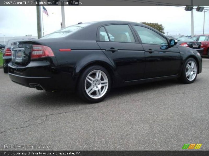 Nighthawk Black Pearl / Ebony 2007 Acura TL 3.2