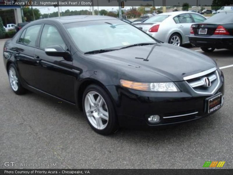 Nighthawk Black Pearl / Ebony 2007 Acura TL 3.2