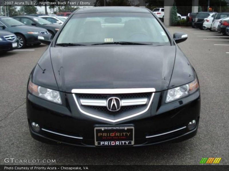 Nighthawk Black Pearl / Ebony 2007 Acura TL 3.2