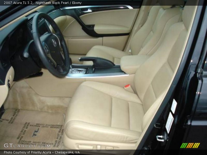Nighthawk Black Pearl / Ebony 2007 Acura TL 3.2