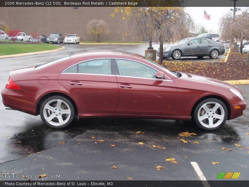 Bordeaux Red Metallic / Cashmere Beige 2006 Mercedes-Benz CLS 500