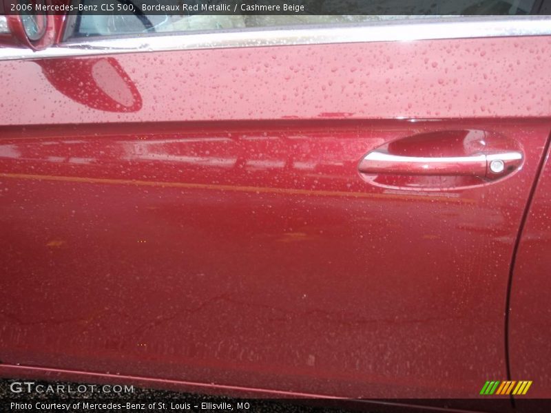 Bordeaux Red Metallic / Cashmere Beige 2006 Mercedes-Benz CLS 500