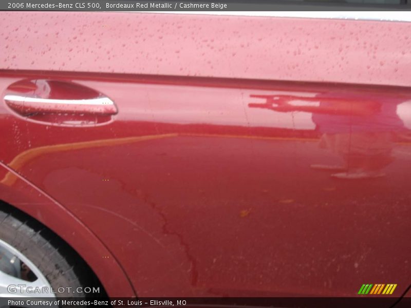 Bordeaux Red Metallic / Cashmere Beige 2006 Mercedes-Benz CLS 500
