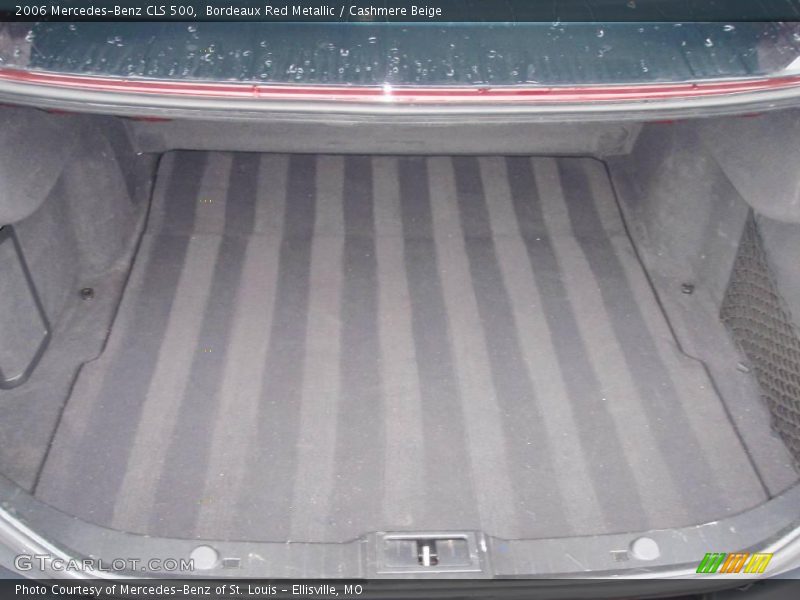 Bordeaux Red Metallic / Cashmere Beige 2006 Mercedes-Benz CLS 500