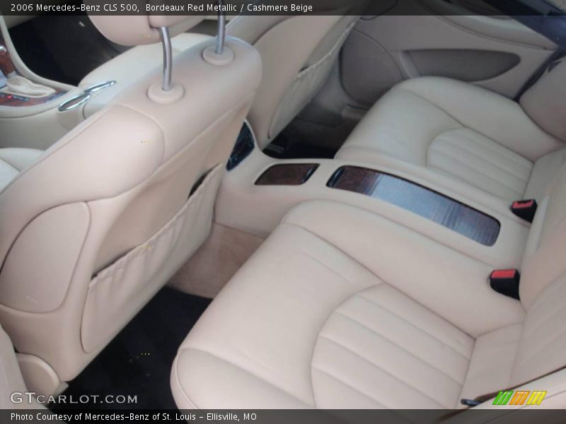 Bordeaux Red Metallic / Cashmere Beige 2006 Mercedes-Benz CLS 500