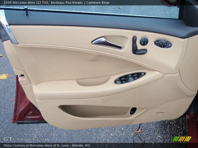 Bordeaux Red Metallic / Cashmere Beige 2006 Mercedes-Benz CLS 500