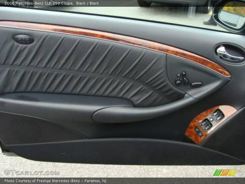Black / Black 2006 Mercedes-Benz CLK 350 Coupe