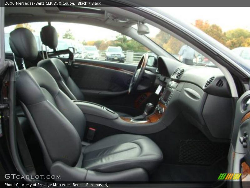 Black / Black 2006 Mercedes-Benz CLK 350 Coupe