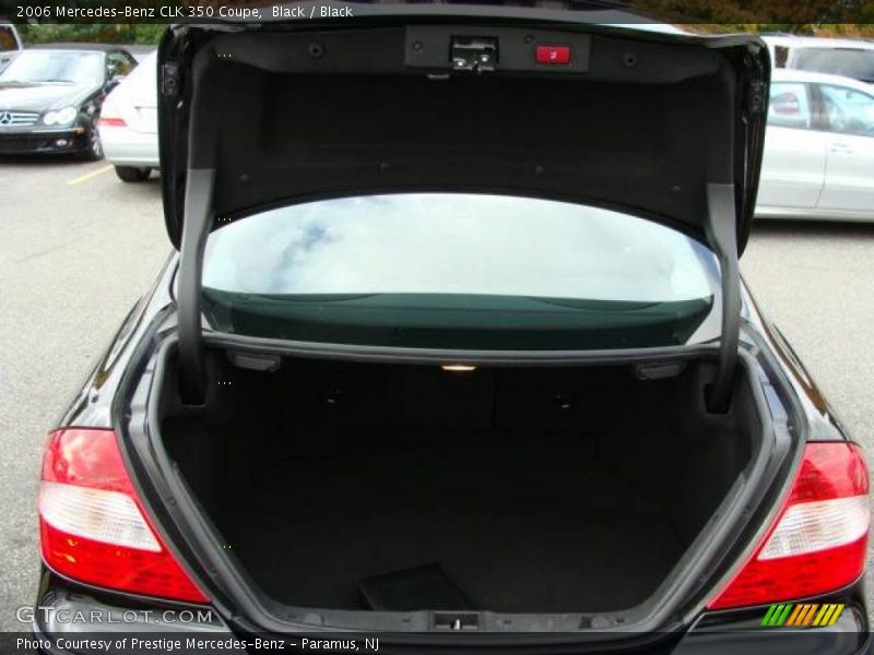 Black / Black 2006 Mercedes-Benz CLK 350 Coupe