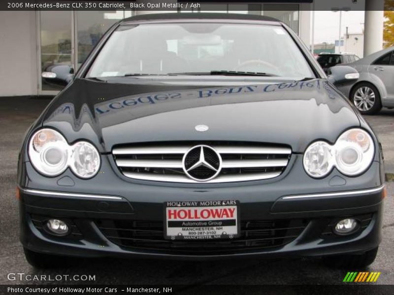 Black Opal Metallic / Ash 2006 Mercedes-Benz CLK 350 Cabriolet