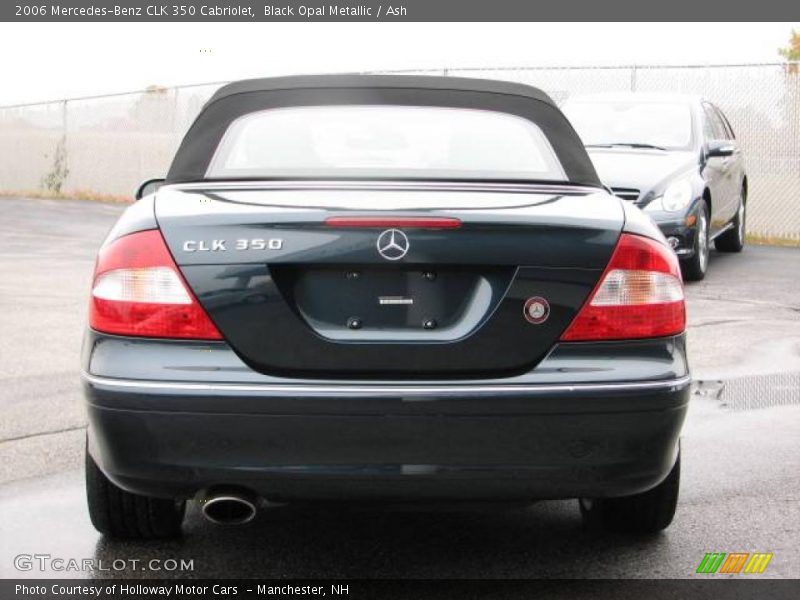 Black Opal Metallic / Ash 2006 Mercedes-Benz CLK 350 Cabriolet