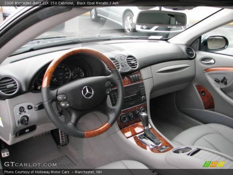 Black Opal Metallic / Ash 2006 Mercedes-Benz CLK 350 Cabriolet
