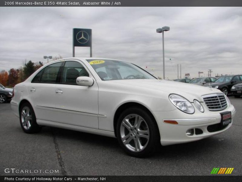 Alabaster White / Ash 2006 Mercedes-Benz E 350 4Matic Sedan