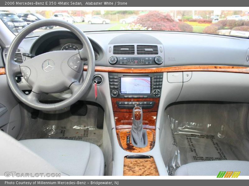 Alabaster White / Stone 2006 Mercedes-Benz E 350 4Matic Sedan
