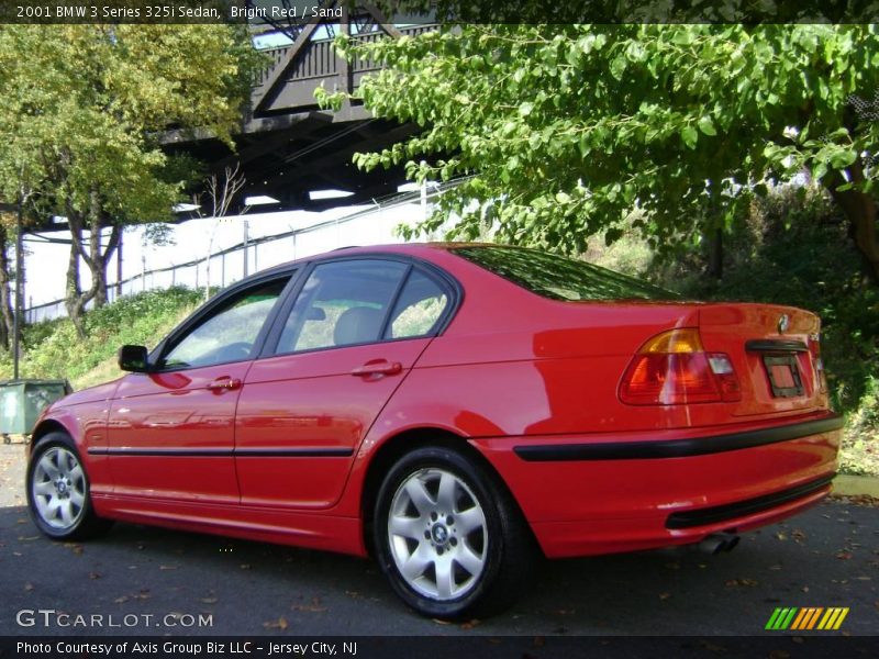 Bright Red / Sand 2001 BMW 3 Series 325i Sedan