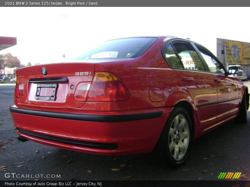 Bright Red / Sand 2001 BMW 3 Series 325i Sedan