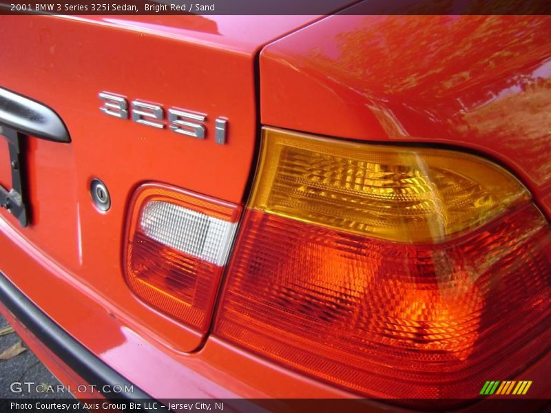 Bright Red / Sand 2001 BMW 3 Series 325i Sedan