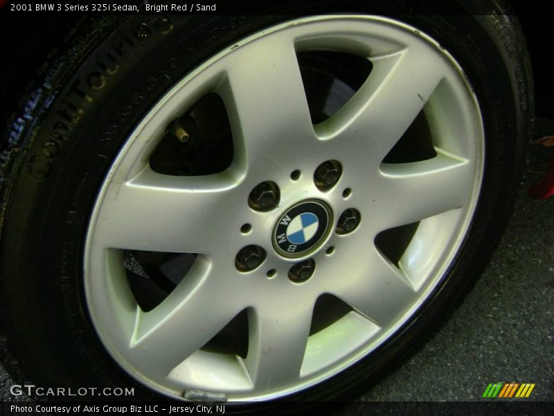 Bright Red / Sand 2001 BMW 3 Series 325i Sedan