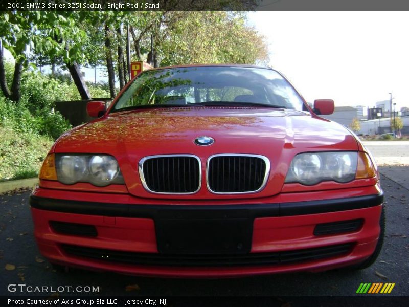 Bright Red / Sand 2001 BMW 3 Series 325i Sedan