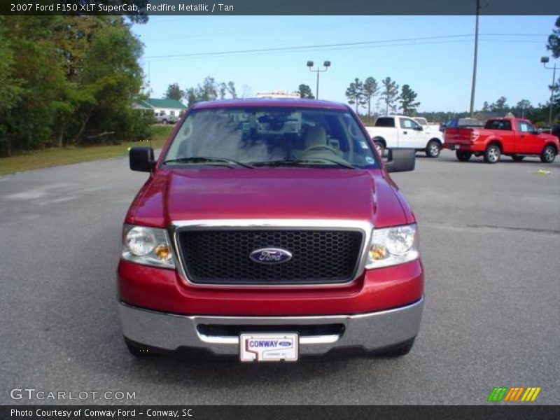 Redfire Metallic / Tan 2007 Ford F150 XLT SuperCab