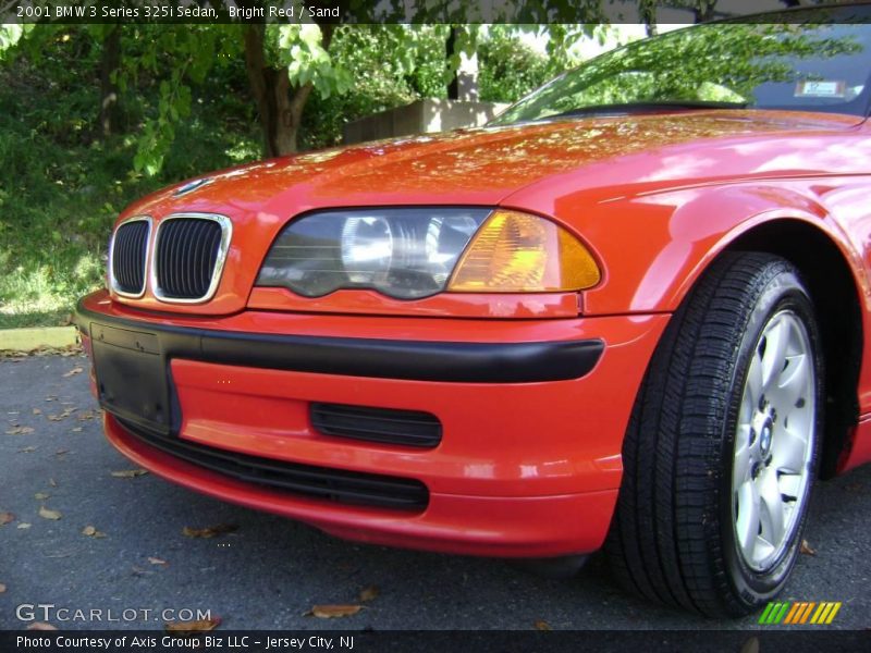 Bright Red / Sand 2001 BMW 3 Series 325i Sedan