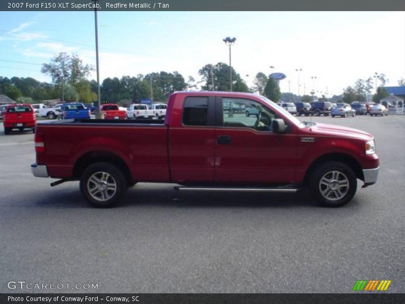 Redfire Metallic / Tan 2007 Ford F150 XLT SuperCab