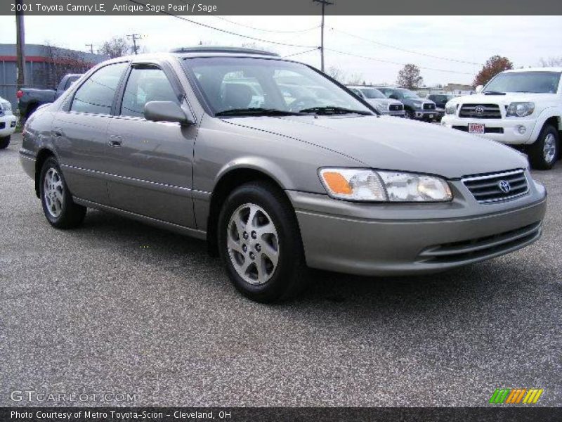 Antique Sage Pearl / Sage 2001 Toyota Camry LE