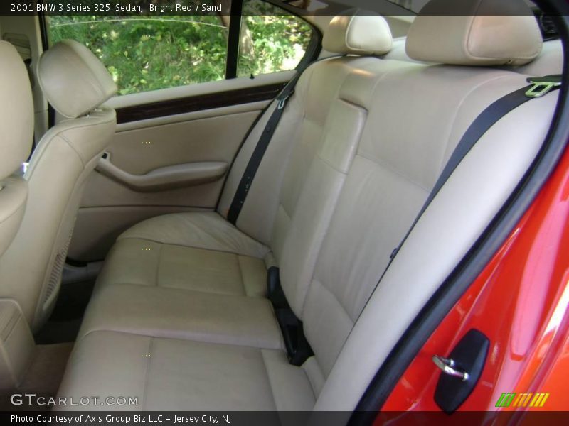 Bright Red / Sand 2001 BMW 3 Series 325i Sedan