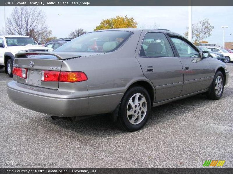 Antique Sage Pearl / Sage 2001 Toyota Camry LE