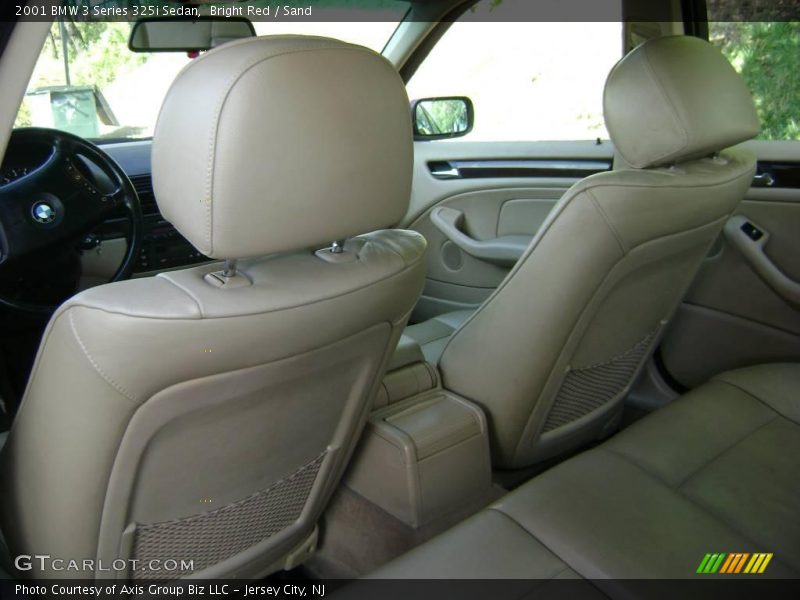 Bright Red / Sand 2001 BMW 3 Series 325i Sedan
