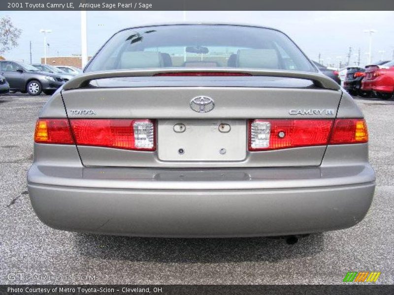 Antique Sage Pearl / Sage 2001 Toyota Camry LE