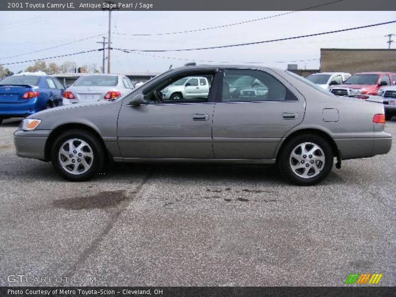 Antique Sage Pearl / Sage 2001 Toyota Camry LE