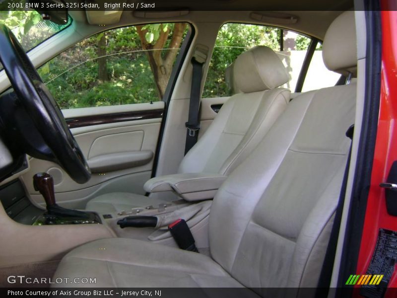 Bright Red / Sand 2001 BMW 3 Series 325i Sedan