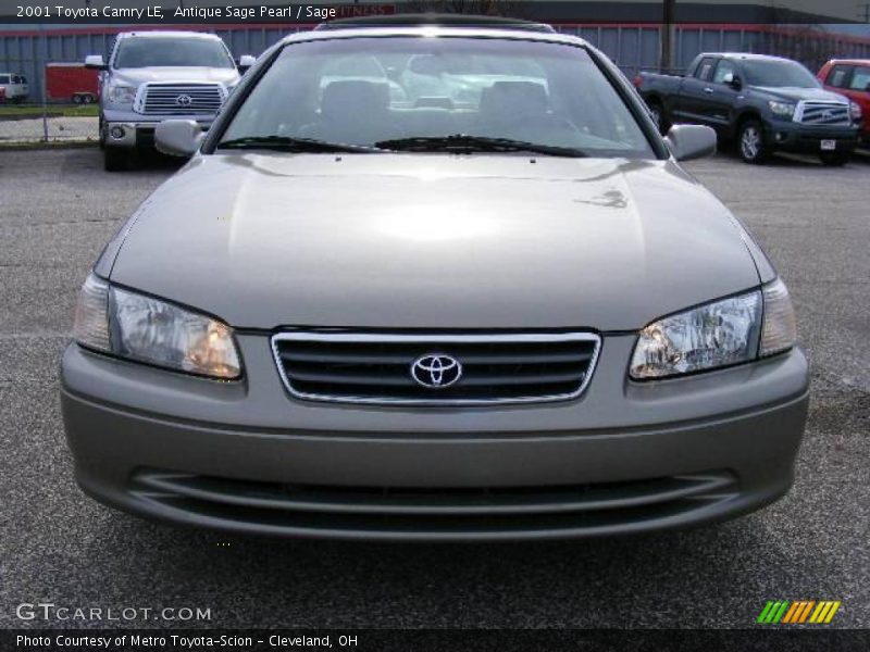 Antique Sage Pearl / Sage 2001 Toyota Camry LE