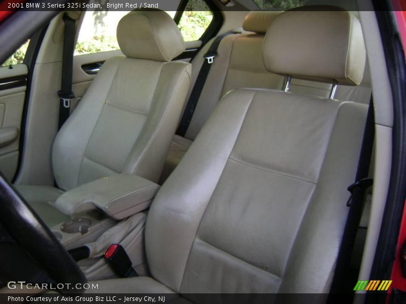 Bright Red / Sand 2001 BMW 3 Series 325i Sedan