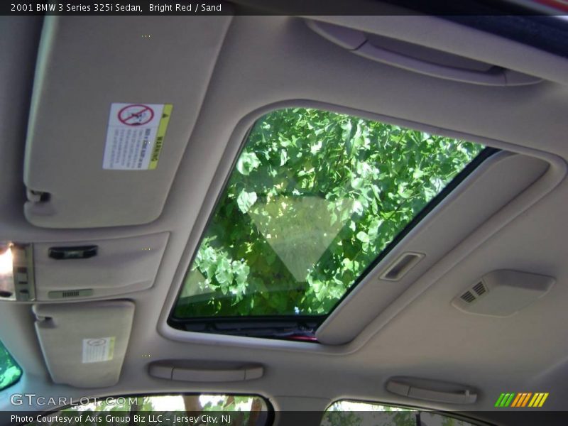 Bright Red / Sand 2001 BMW 3 Series 325i Sedan