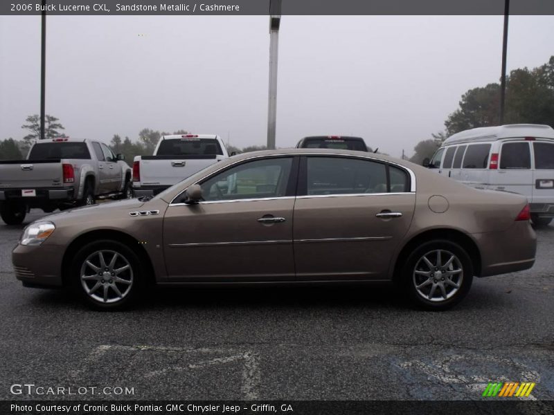 Sandstone Metallic / Cashmere 2006 Buick Lucerne CXL
