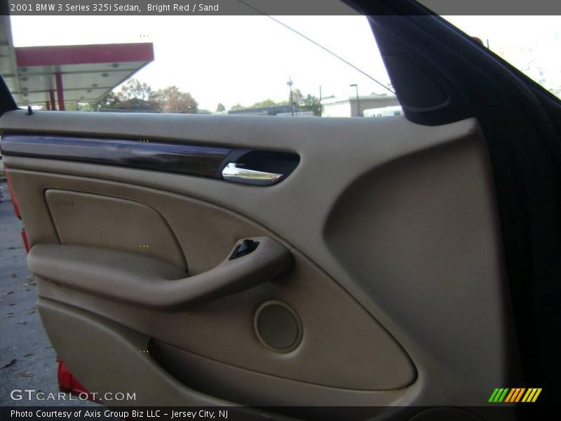 Bright Red / Sand 2001 BMW 3 Series 325i Sedan