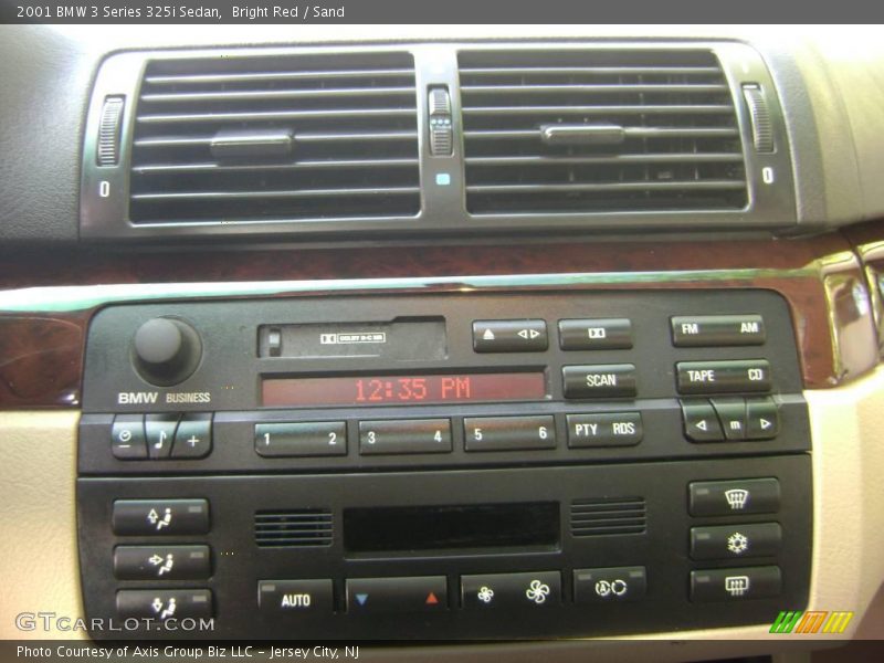 Bright Red / Sand 2001 BMW 3 Series 325i Sedan
