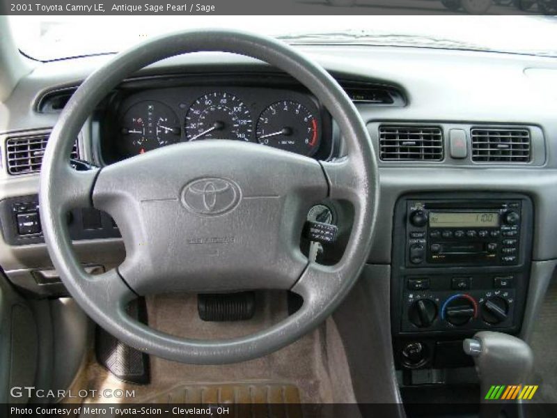 Antique Sage Pearl / Sage 2001 Toyota Camry LE