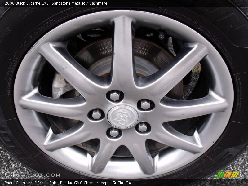 Sandstone Metallic / Cashmere 2006 Buick Lucerne CXL
