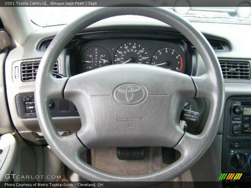 Antique Sage Pearl / Sage 2001 Toyota Camry LE