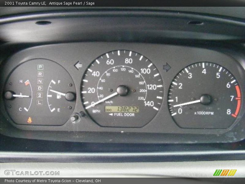 Antique Sage Pearl / Sage 2001 Toyota Camry LE